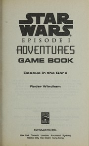 Front cover of Star Wars - Rescue in the core game book by Ryder Windham