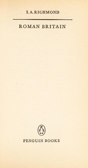 Front cover of Roman Britain by Richmond, Ian Archibald Sir