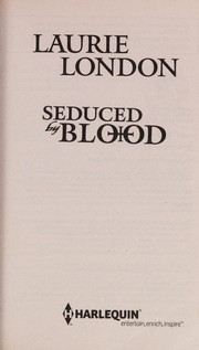 Front cover of Seduced by blood by Laurie London