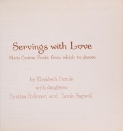 Front cover of Servings with love by Elizabeth Pistole