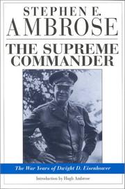 Cover of The Supreme Commander by Stephen E. Ambrose