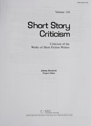 Cover of Short story criticism by Jelena O. Krstovic