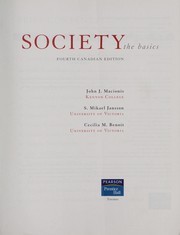 Front cover of Society by John J. Macionis