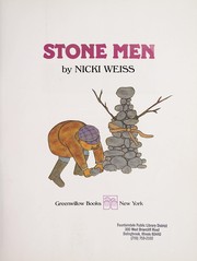 Cover of Stone men by Nicki Weiss