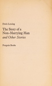 Front cover of The story of a non-marrying man and other stories by Doris Lessing
