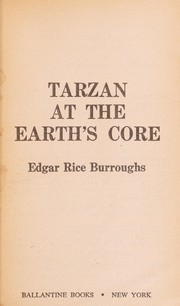 Front cover of Tarzan at the earth's core by Edgar Rice Burroughs