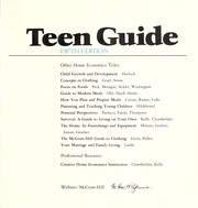 Front cover of Teen guide by Valerie M. Chamberlain