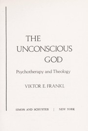 Cover of Der unbewusste Gott by Viktor E. Frankl