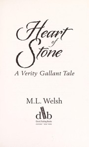 Front cover of Heart of stone by M. L. Welsh