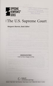 Front cover of The U.S. Supreme Court by Margaret Haerens