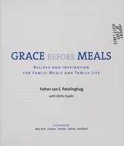 Cover of Grace before meals by Leo Patalinghug