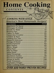 Cover of Cooking with style : brunch ideas, exciting recipes, quick, healthy meals by Judi K Merkel