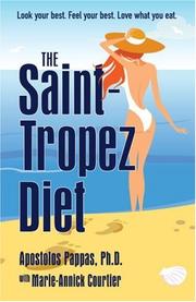Front cover of The Saint-Tropez diet by Apostolos Pappas