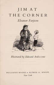Front cover of Jim at the corner by Eleanor Farjeon