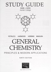 Front cover of Study guide [to accompany] General chemistry by Dixie Goss