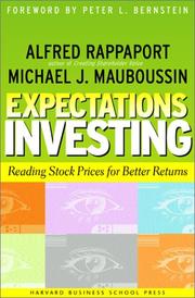 Cover of Expectations Investing by Michael J. Mauboussin