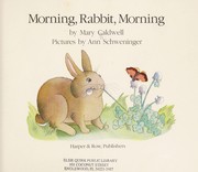 Front cover of Morning, rabbit, morning by Mary Caldwell