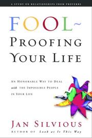 Cover of Foolproofing Your Life by Jan Silvious