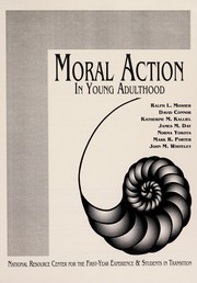 Front cover of Moral action in young adulthood by John M. Whiteley