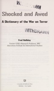 Cover of Shocked and awed by Fred Halliday