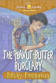 Cover of Peanut-Butter Burglary by Becky Freeman