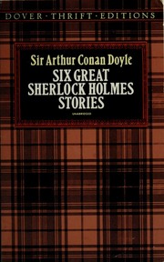 Front cover of Six Great Sherlock Holmes Stories (Adventure of the Empty House / Adventure of the Engineer's Thumb / Adventure of the Speckled Band / Final Problem / Red-headed League / Scandal in Bohemia) by Arthur Conan Doyle