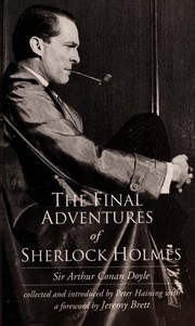 Front cover of The final adventures of Sherlock Holmes. Completing the canon by Arthur Conan Doyle