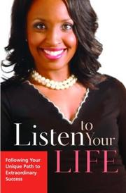 Cover of Listen to Your Life by Valorie Burton