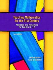 Front cover of Teaching mathematics for the 21st century by Linda Huetinck