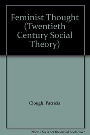 Front cover of Feminist thought by Patricia Ticineto Clough