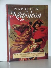 Cover of Mémoires pour servir à l'histoire de France sous Napoléon by Napoléon Bonaparte