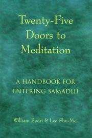 Front cover of Twenty-five doors to meditation by William Bodri