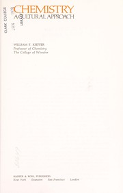 Front cover of Chemistry by William Franklin Kieffer