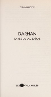 Cover of Darhan by Sylvain Hotte