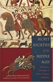 Front cover of Secret societies of the Middle Ages by Keightley, Thomas