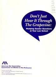 Cover of Don't just hear it through the grapevine by Mary Becker