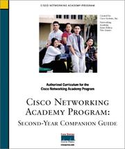 Cover of Cisco Networking Academy Program by Vito Amato