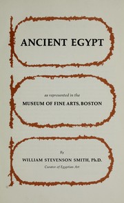 Front cover of Ancient Egypt as represented in the Museum of Fine Arts by Museum of Fine Arts, Boston.