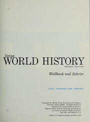 Cover of Living world history by T. Walter Wallbank