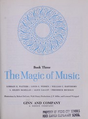 Front cover of The magic of music, book one by Lorrain E. Watters
