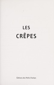 Cover of Les crepes by Unknown