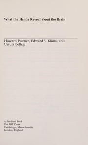 Front cover of What the hands reveal about the brain by Howard Poizner