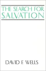 Cover of The search for salvation by David F. Wells