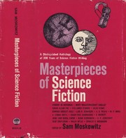 Front cover of Masterpieces of science fiction by Samuel Moskowitz