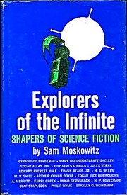 Front cover of Explorers of the infinite by Sam Moskowitz