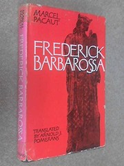 Cover of Frédéric Barberousse by Marcel Pacaut