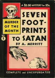 Front cover of Seven Footprints to Satan by A. Merritt