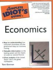Front cover of The complete idiot's guide to economics by Tom Gorman