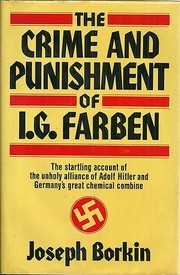 Cover of The crime and punishment of I. G. Farben by Joseph Borkin