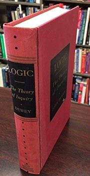 Cover of Logic by John Dewey